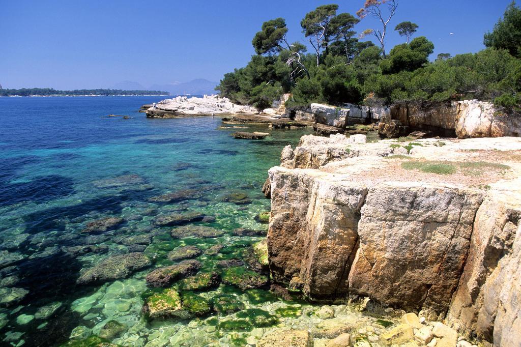 2 Bedroom Modern Apartment In Antibes With Sea View Buitenkant foto