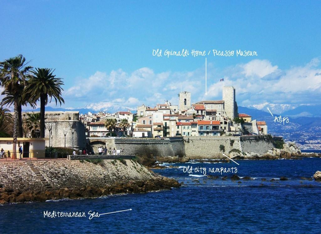 2 Bedroom Modern Apartment In Antibes With Sea View Buitenkant foto